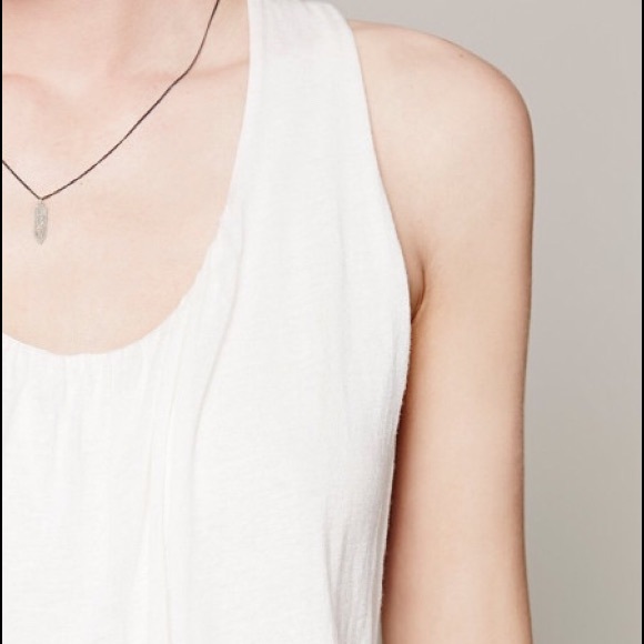 Free People White Message To Malibu Tank - Picture 4 of 6